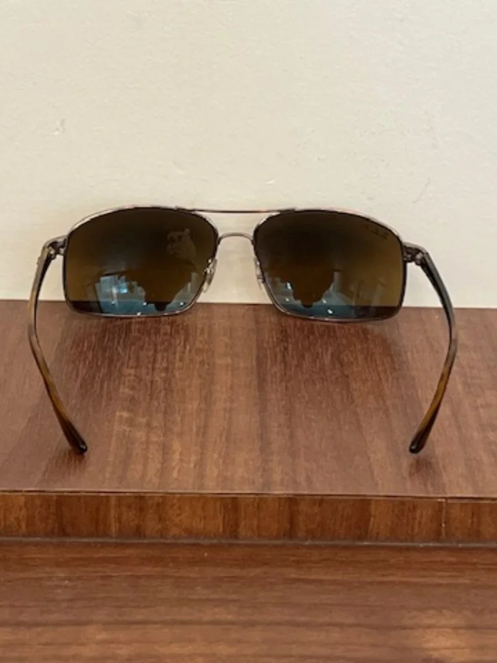Ray-Ban RB 3604-CH Sunglasses Chromance Brown Tortoise Frame 62-15-130 Italy